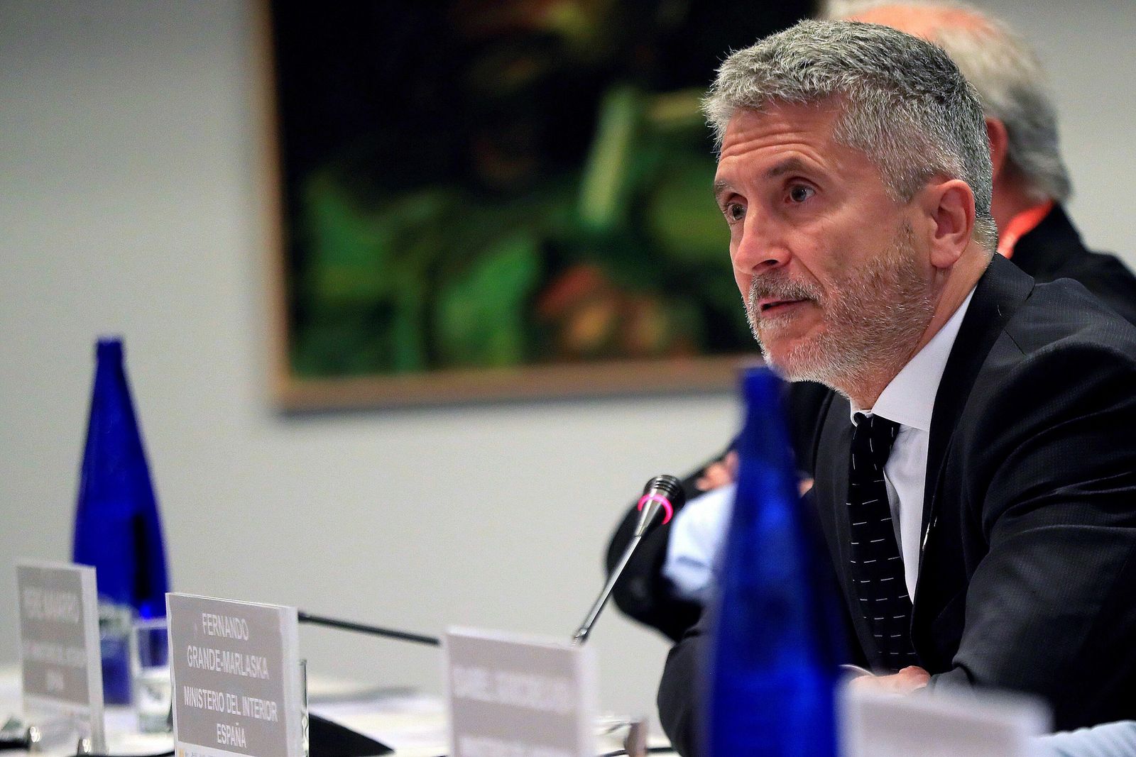 El ministro del Interior, Fernando Grande-Marlaska.