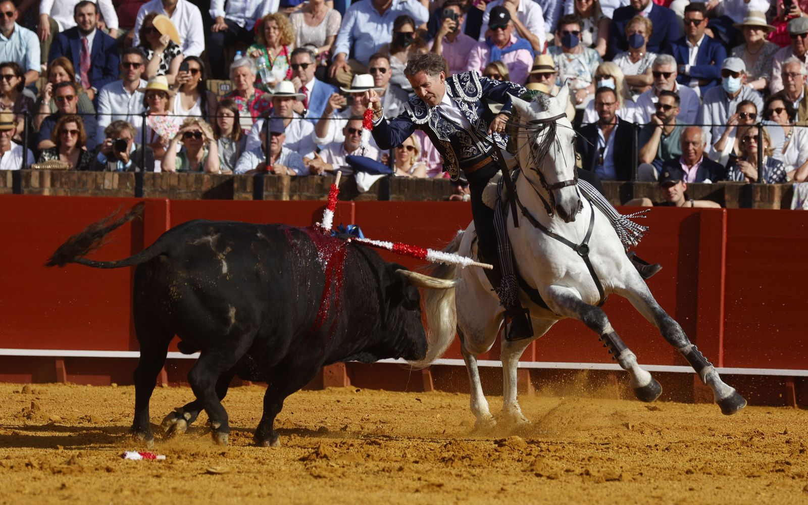 La corrida de rejones en imágenes