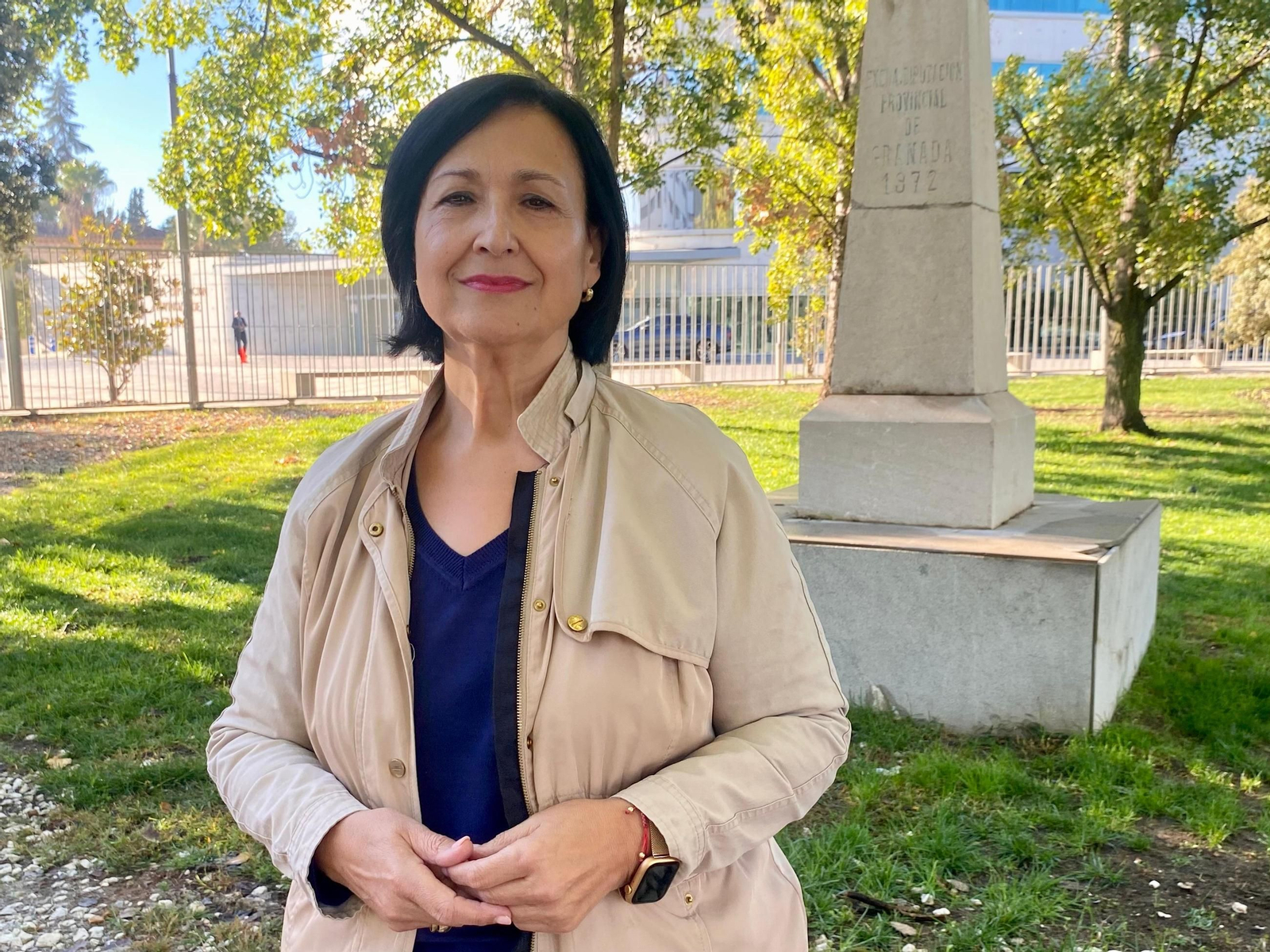 La diputada provincial del PSOE, Francisca Santaella