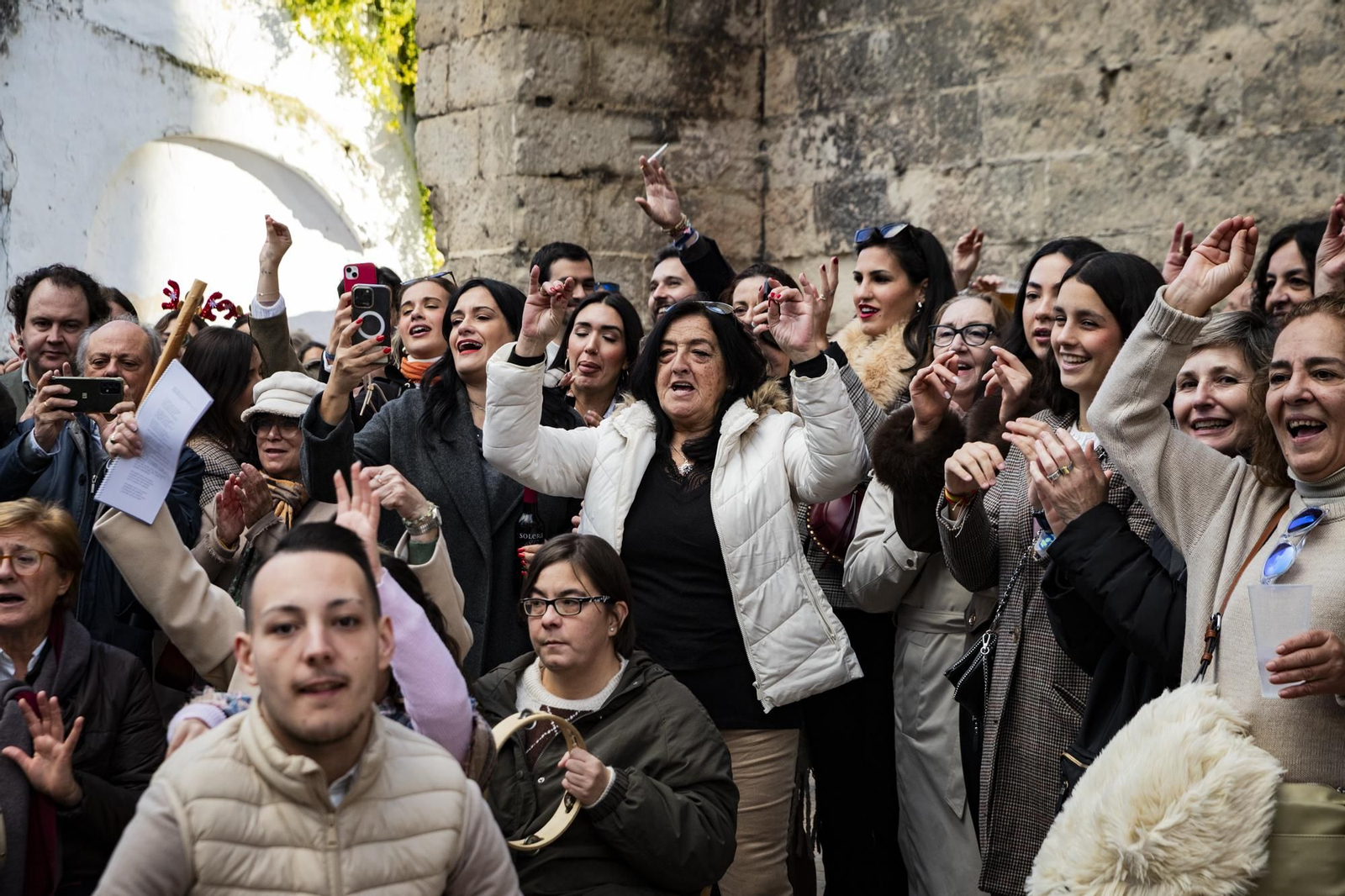 Imágenes de zambombas del día 20 de diciembre en Jerez