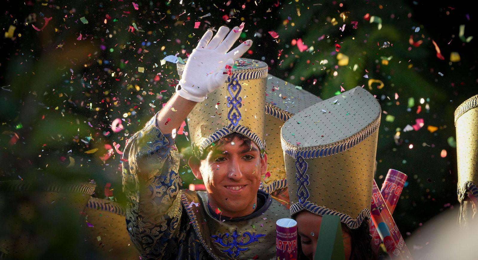 Imágenes de la cabalgata de Reyes Magos en Jerez