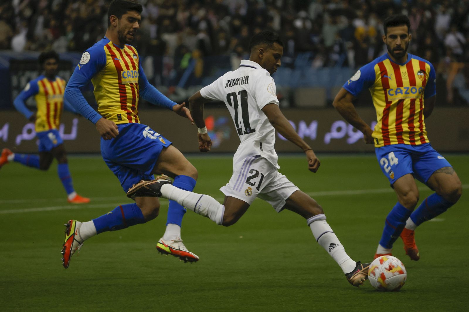 Las fotos de la clasificación del Real Madrid en la Supercopa