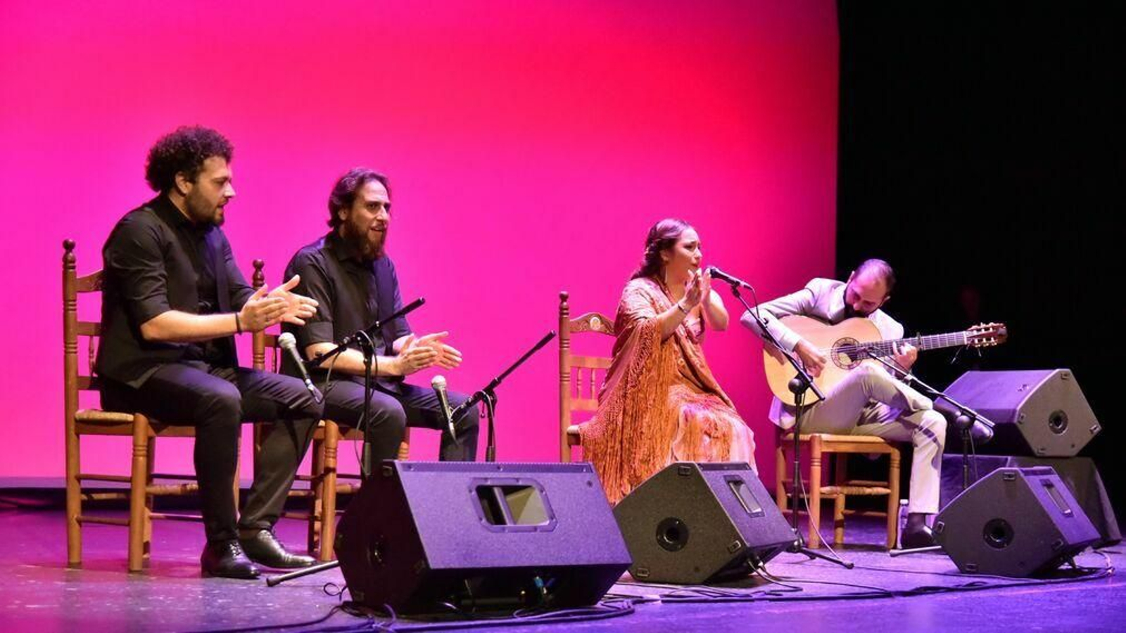 María Terremoto, en la II Bienal Canela de San Roque celebrada en 2018.