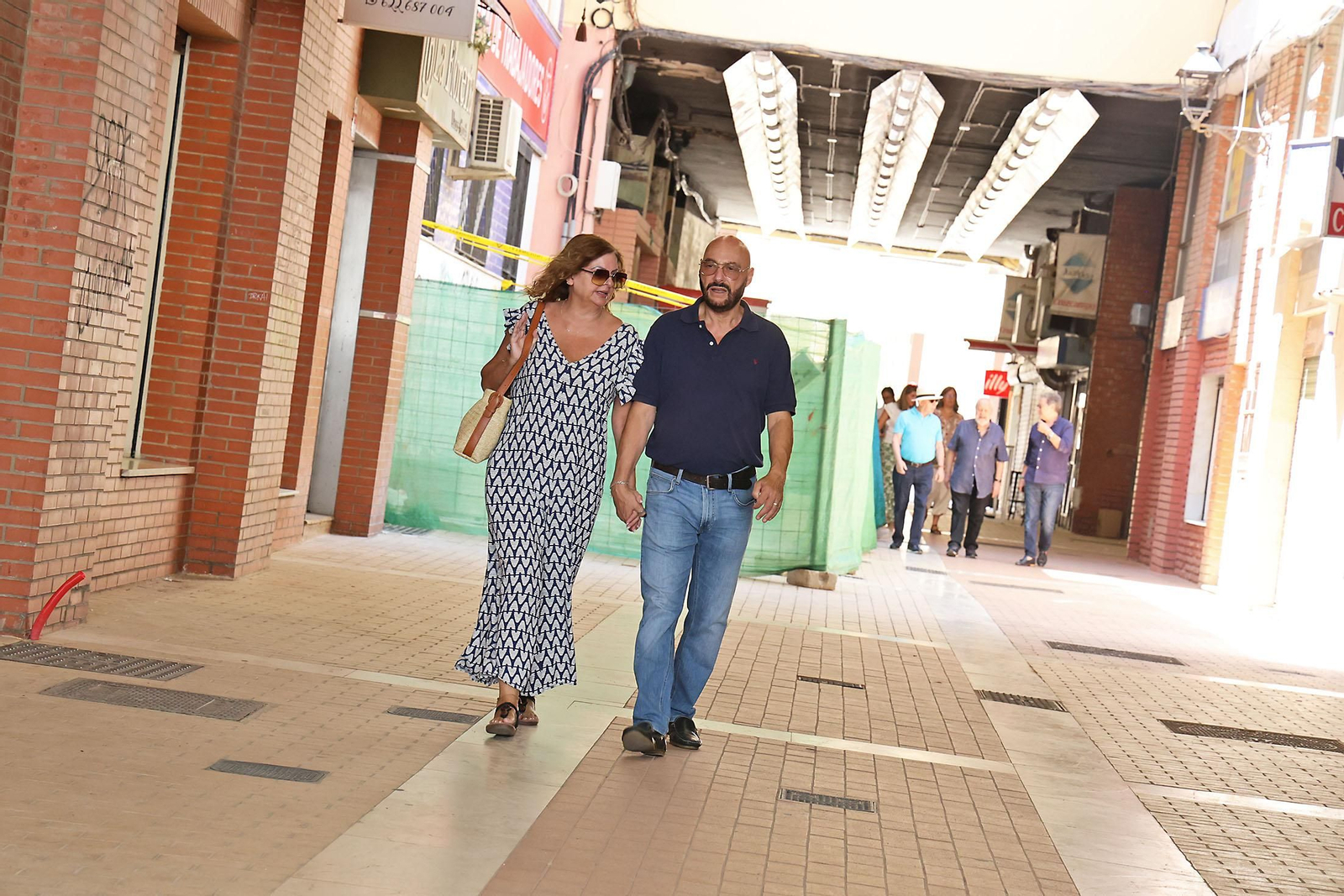 Pasaje Antonio Machado, punto de unión entre La Merced y el centro de la ciudad