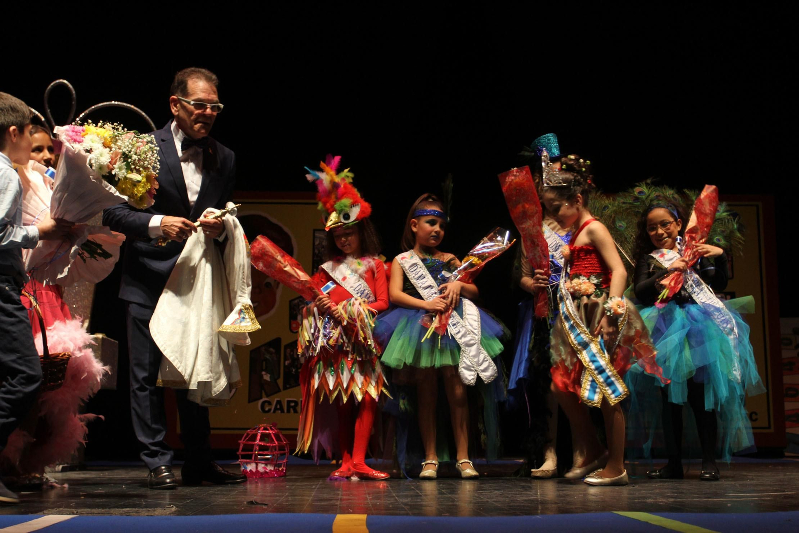 Gala de la coronación de  la choquera mayor e infantil del Carnaval Colombino 2018