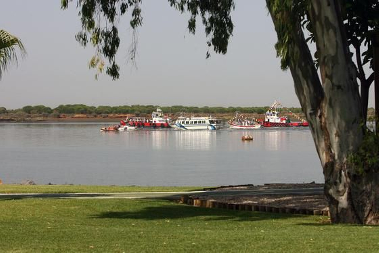 Procesión marítima en la Ría

Foto: EFE