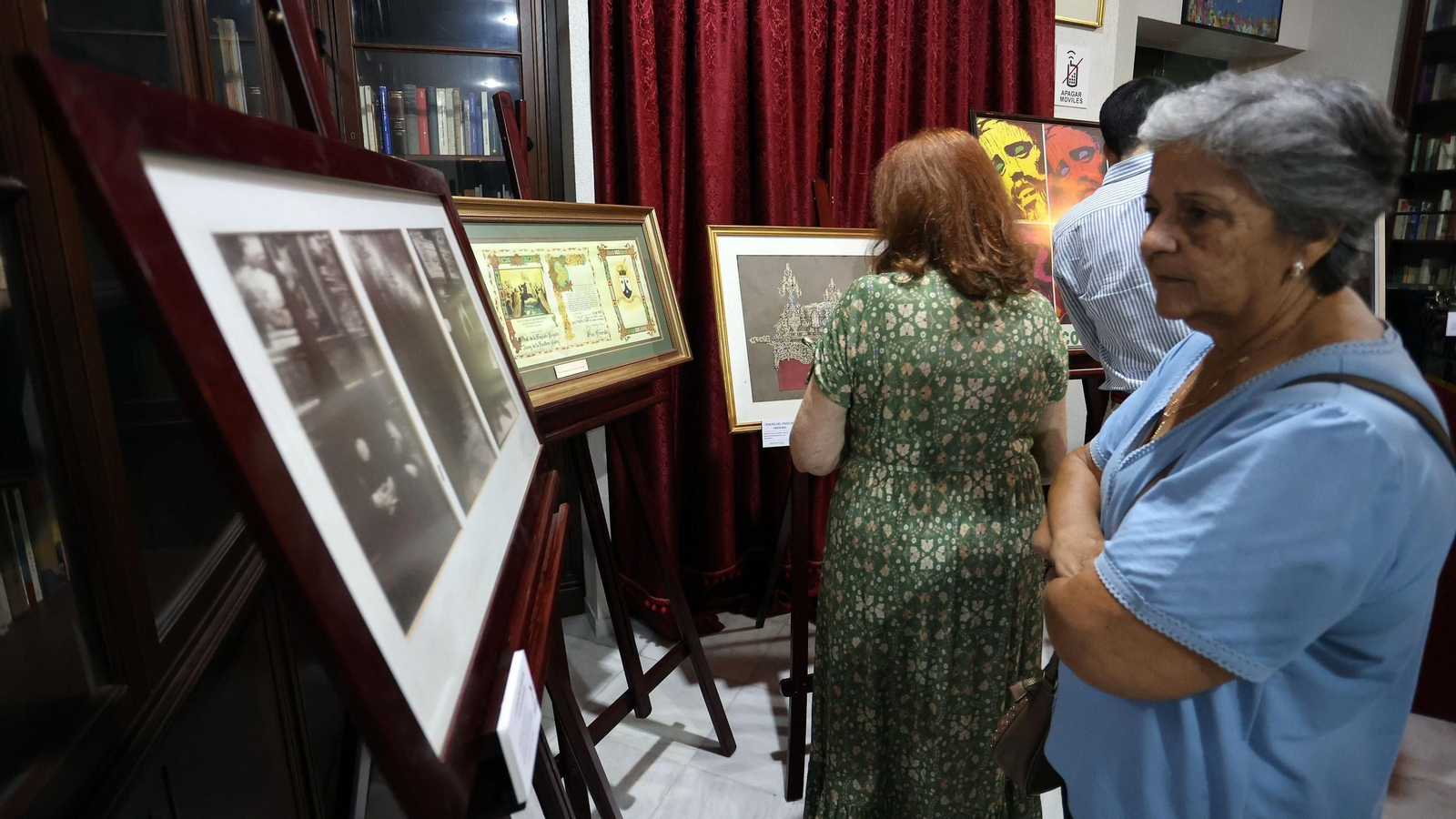 Algunas de las obras que se pueden ver en la exposición.