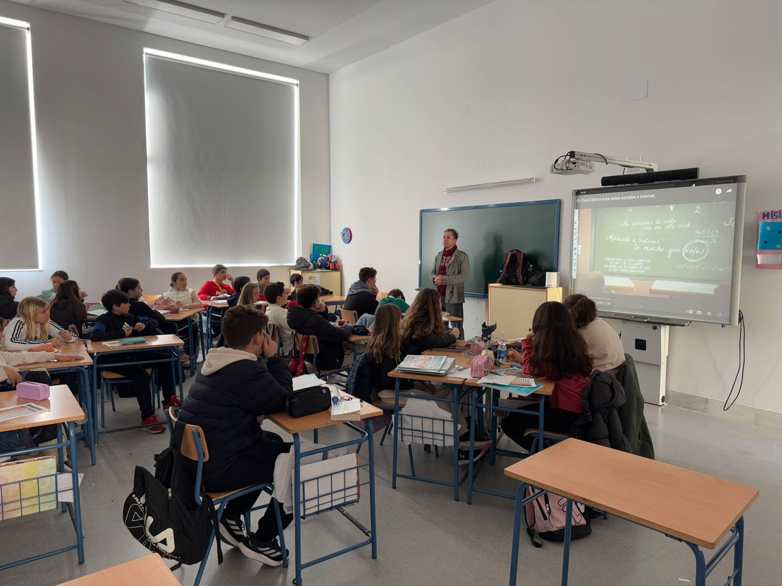 Uno de los talleres de sensibilización en Huelva.