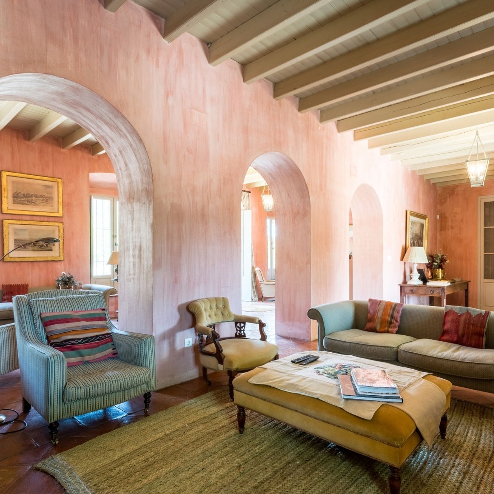 Esta casa de revista se alquila en un pueblecito de Huelva