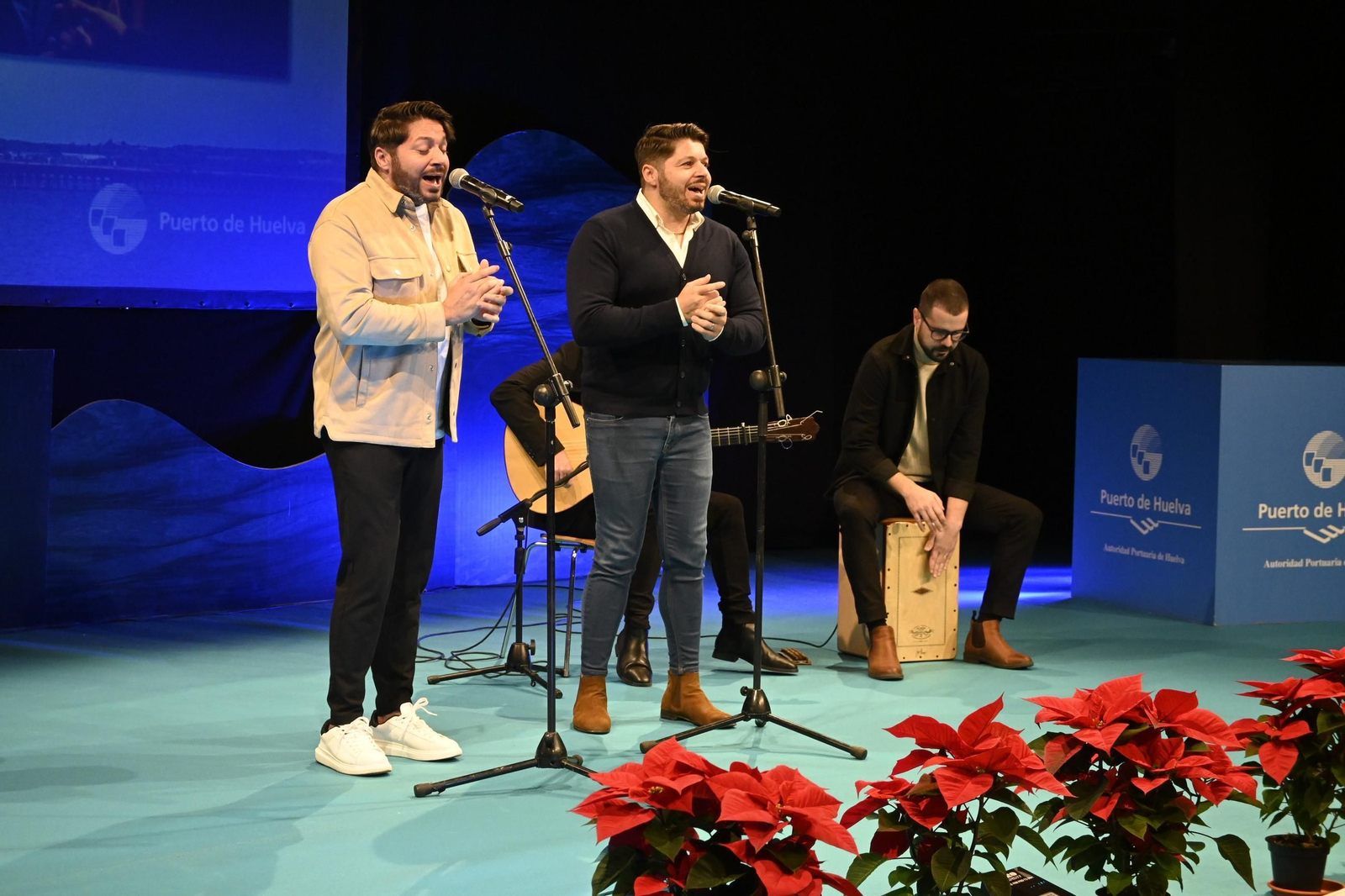 Imágenes del acto de celebración del Día del Puerto, en Huelva