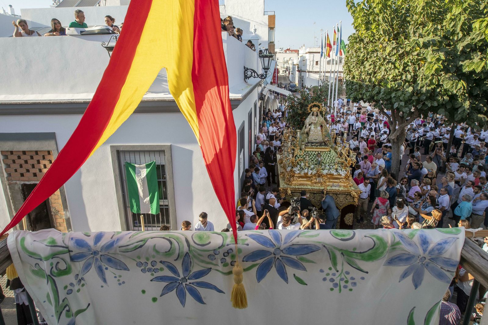 La procesión de la Pastora, en imágenes