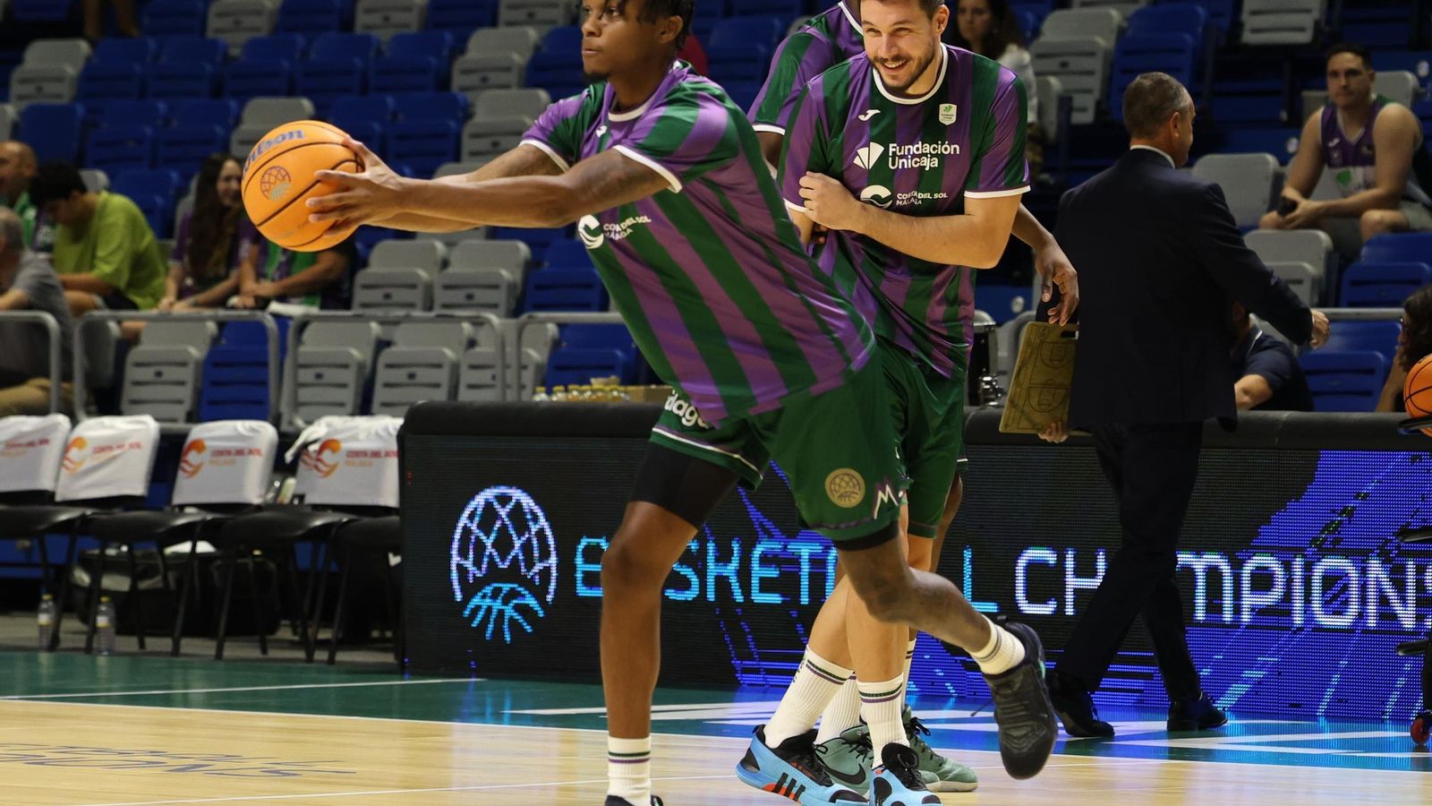 Las mejores fotos del Unicaja-King Szczecin de la BCL