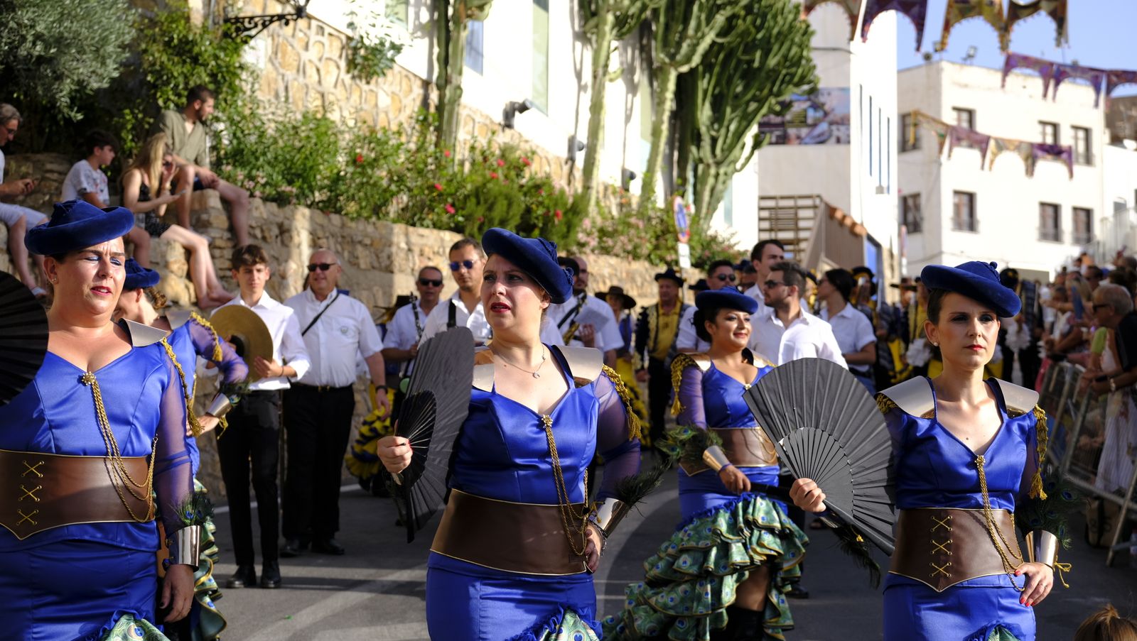 Imágenes del desfile de Moros y Cristianos de Mojácar