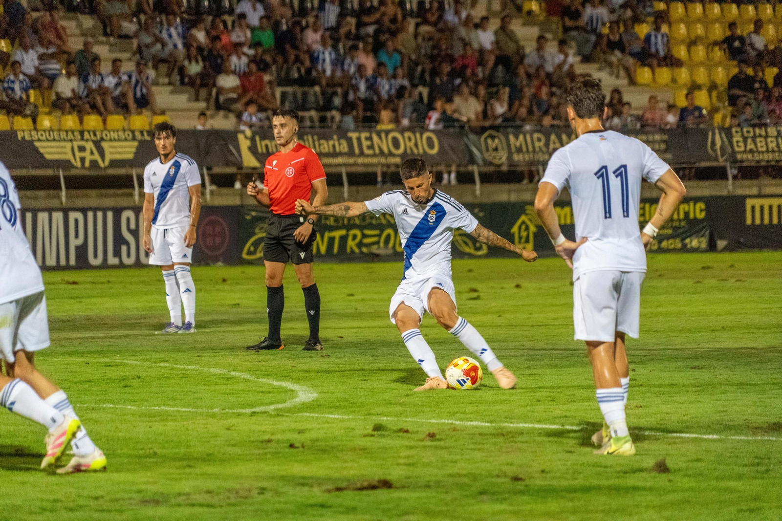 Imágenes del partido AD Merida - Recreativo de Huelva del Trofeo de la Bella