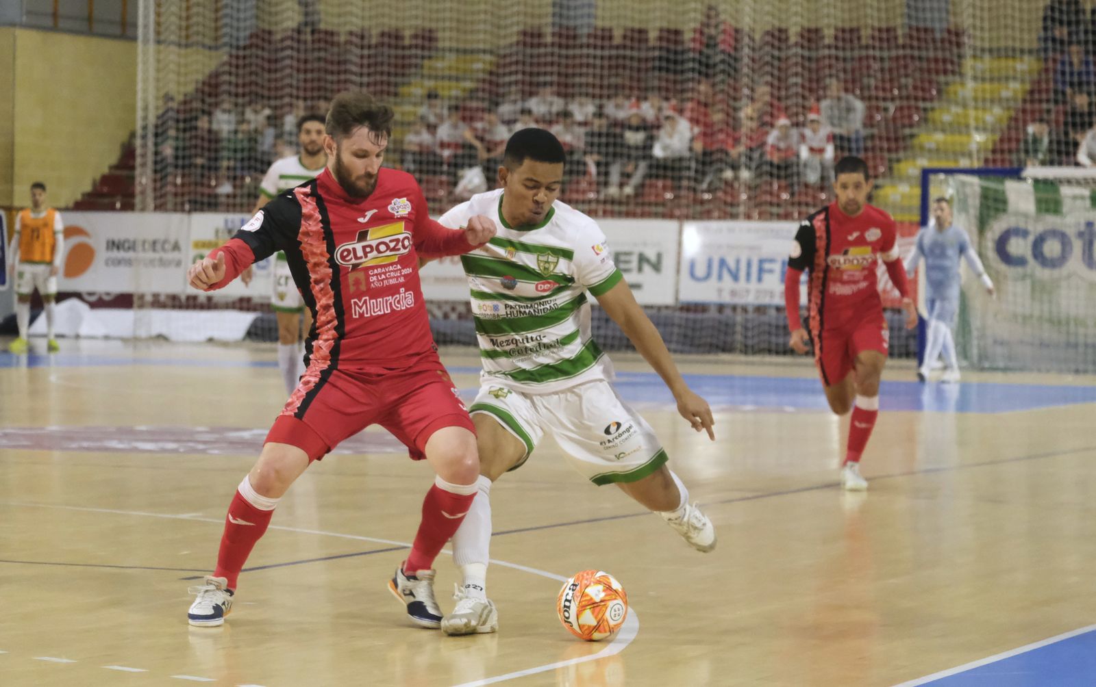 Las imágenes del empate entre el Córdoba Patrimonio y ElPozo Murcia en Vista Alegre