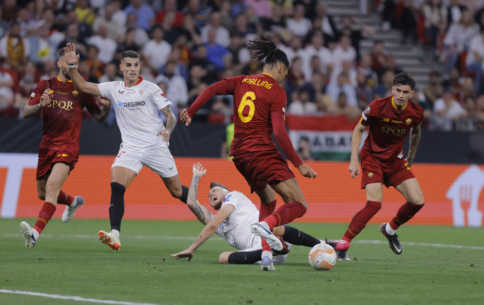 Las imágenes del Sevilla-Roma