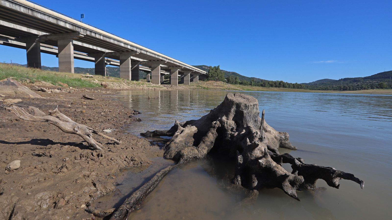 Embalse de Charco Redondo en Los Barrios
