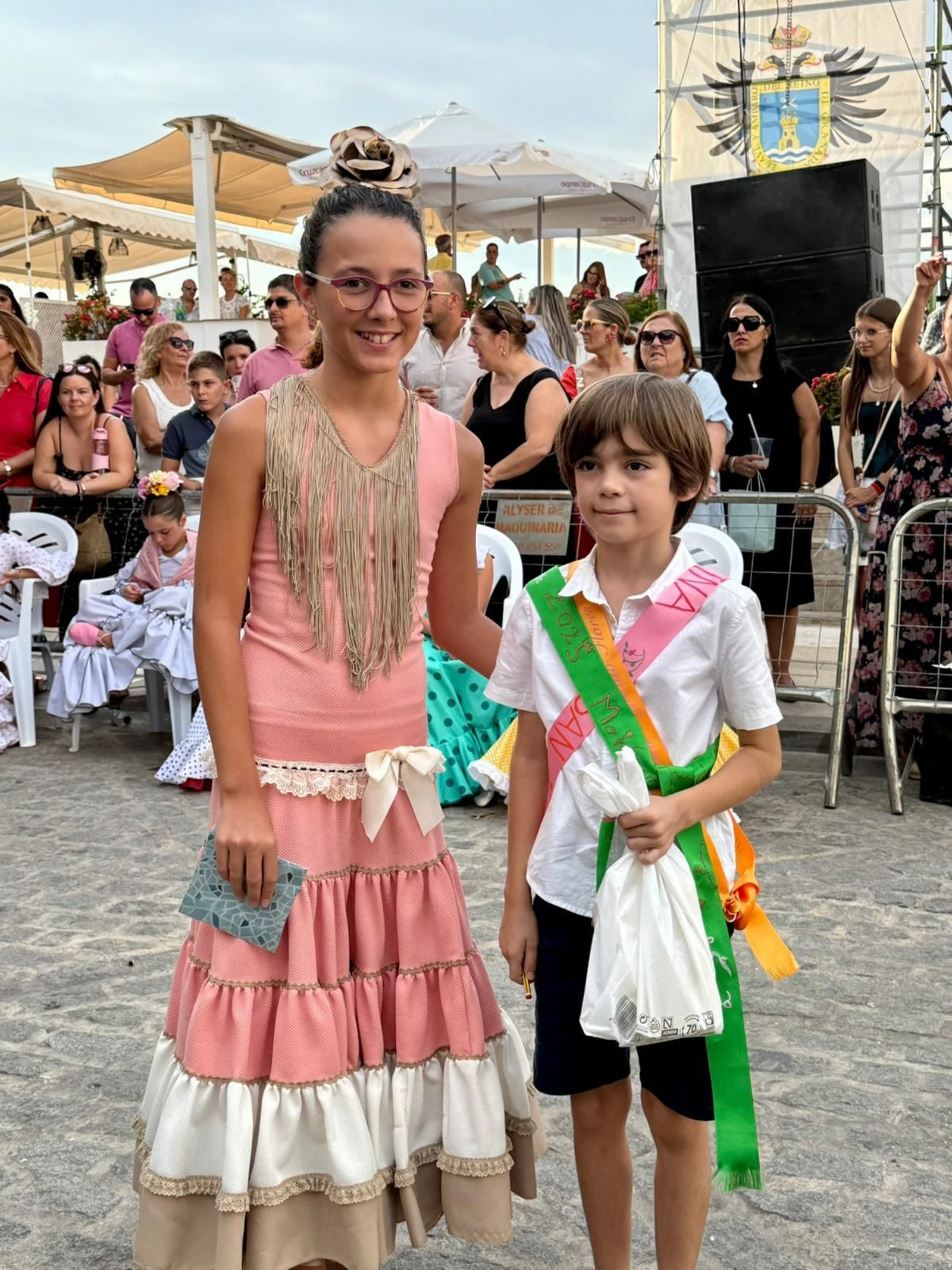Las mejores imágenes de la Feria del Mediodía y la carrera de cintas infantiles de Mojácar