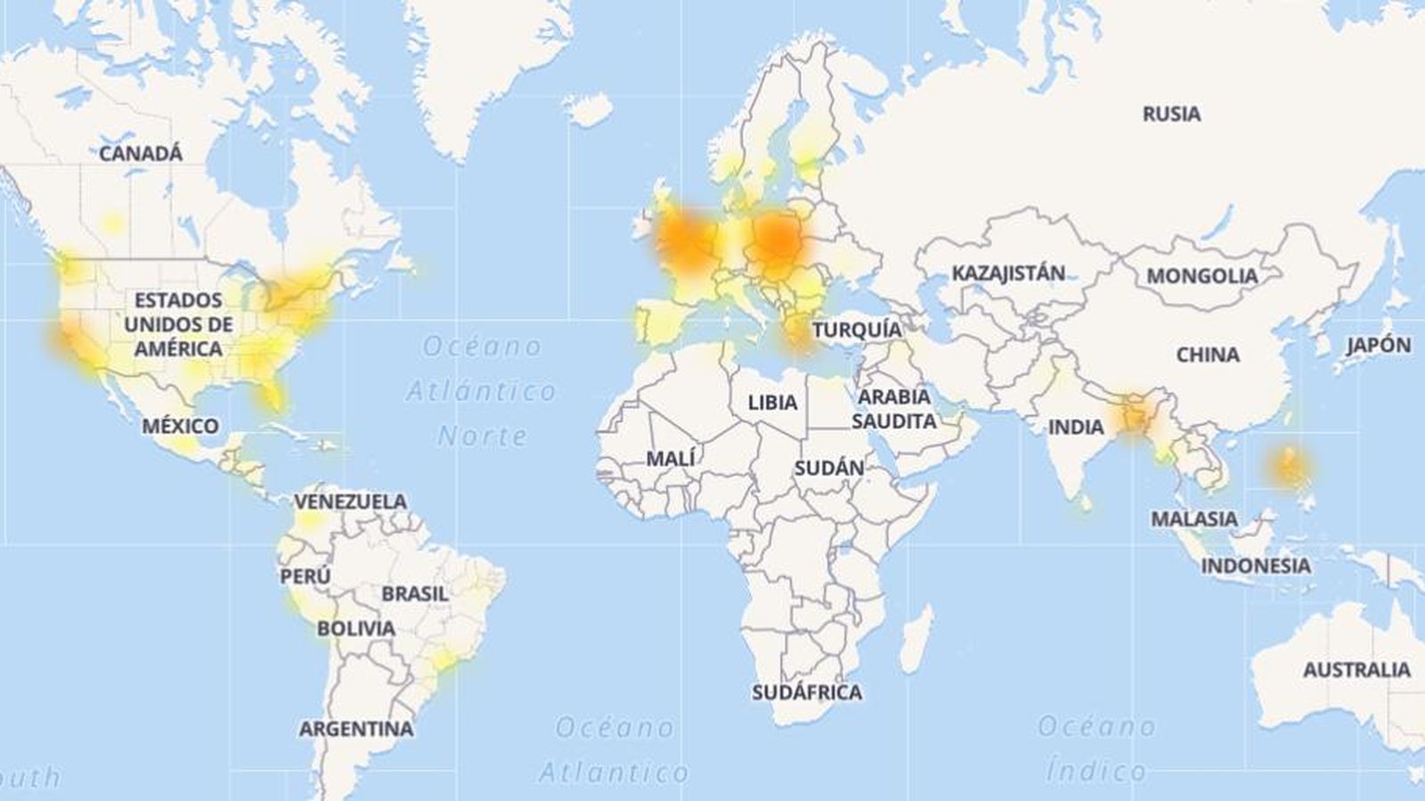 Problemas de Facebook Messenger.