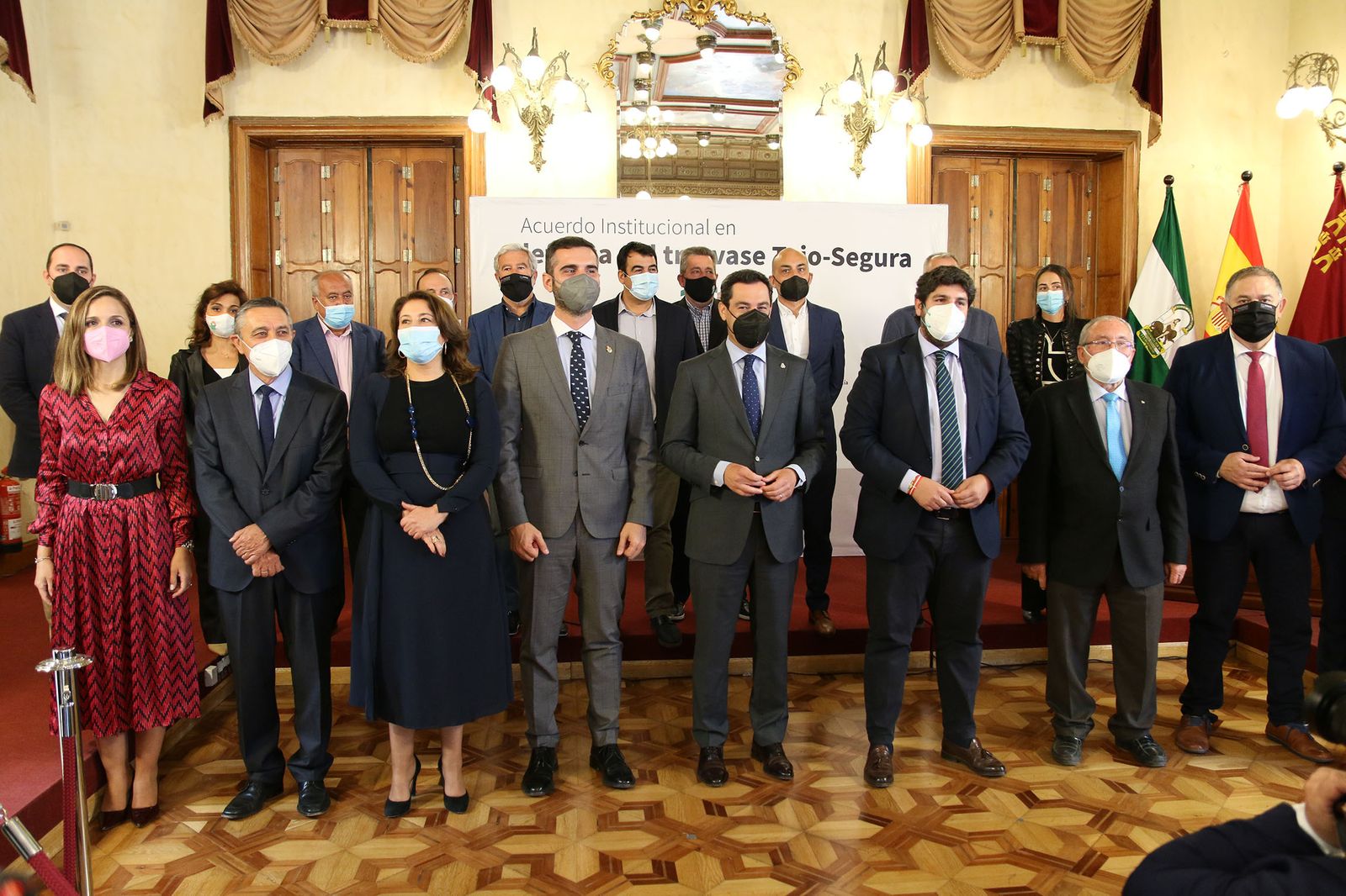 Fotogalería del acuerdo entre Andalucía y Murcia para la defensa del Trasvase Tajo-Segura