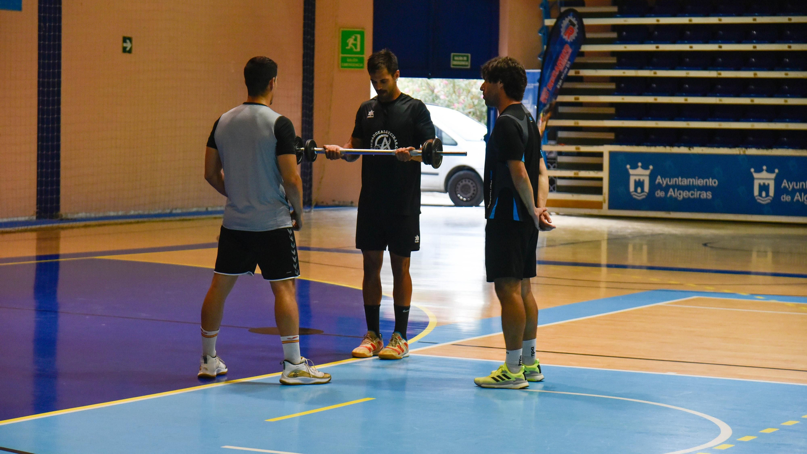Las fotos del primer entrenamiento del BM Ciudad de Algeciras 2022-23