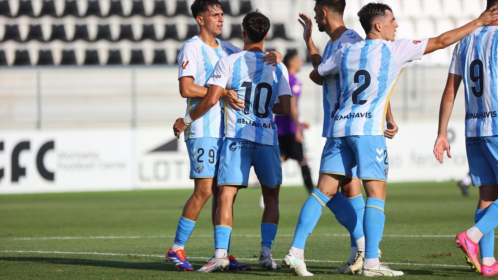El Málaga CF - Córdoba, en fotos