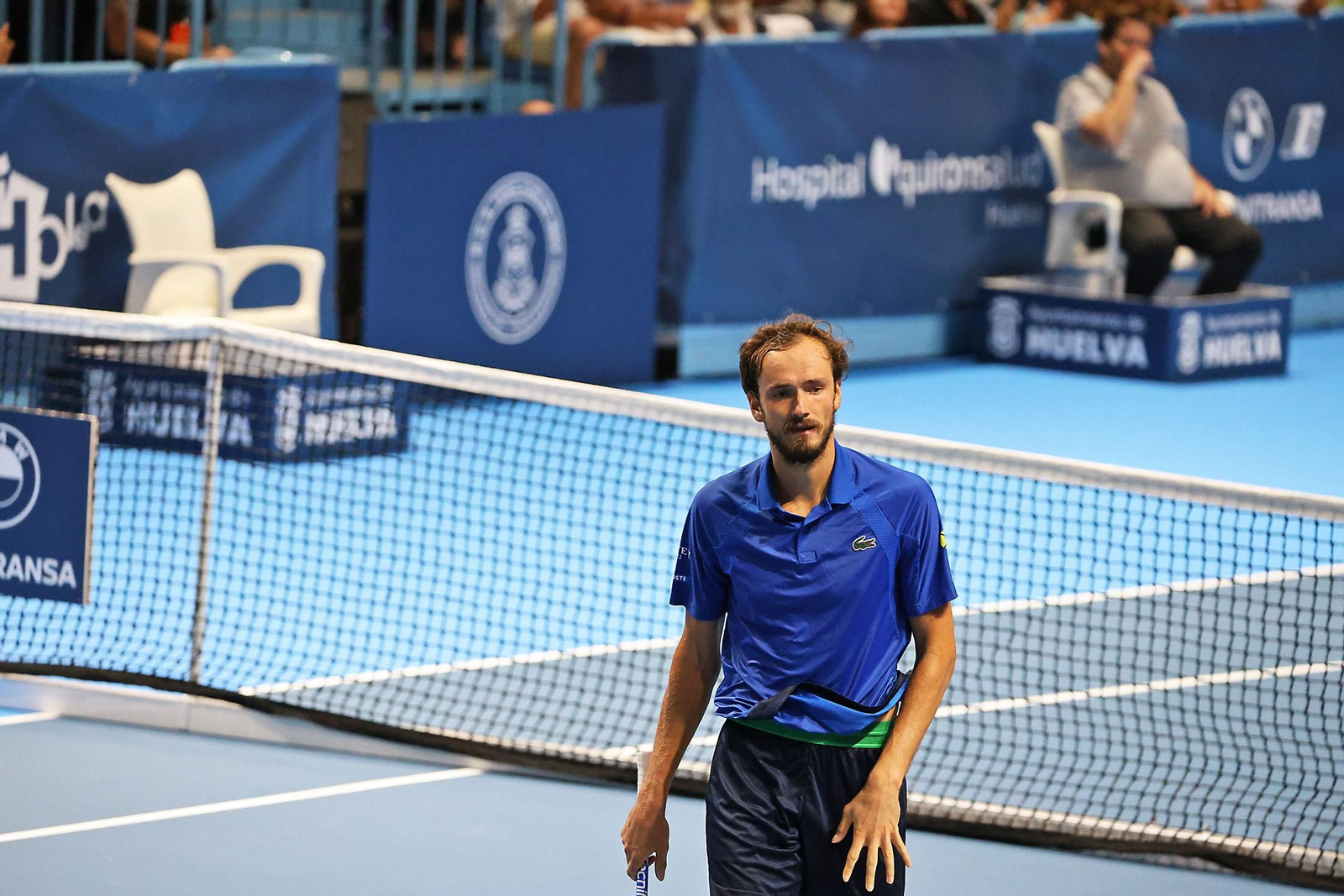 Imágenes de la final masculina de la Copa del Rey de tenis entre Daniil Medvedev y Alejandro Davidovich