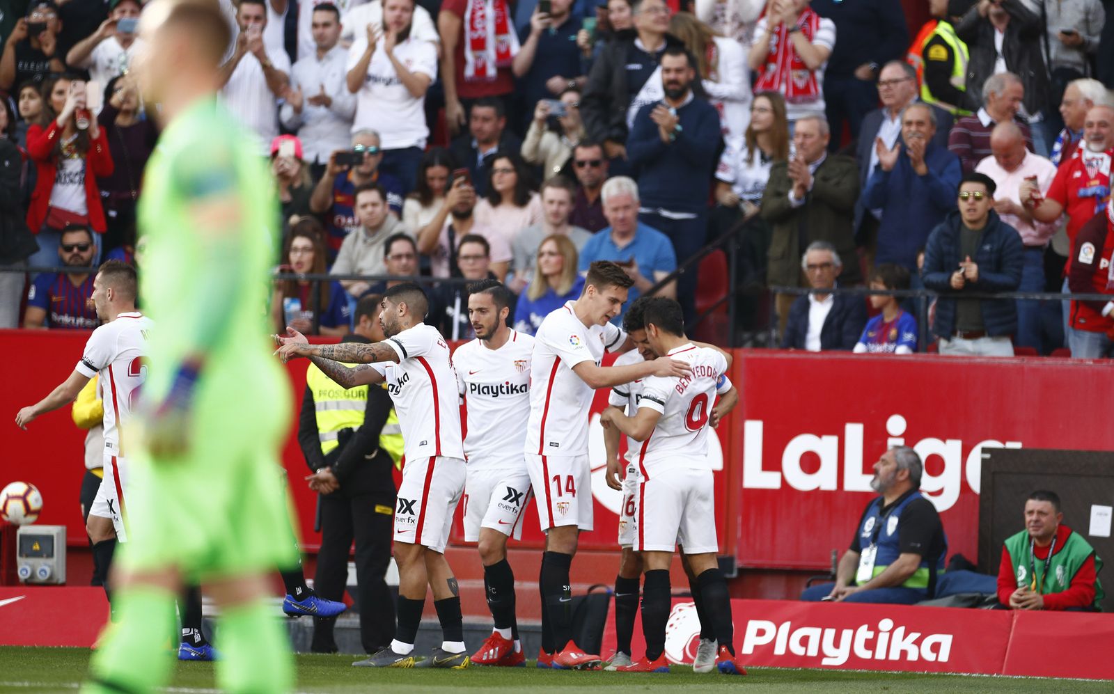 El Sevilla-Barcelona, en imágenees