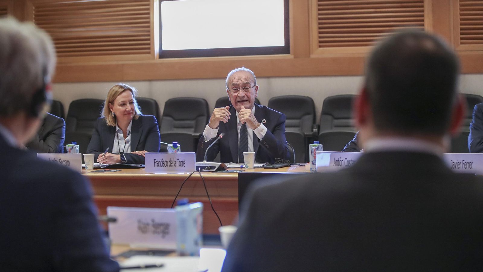 Francisco de la Torre esta mañana en Madrid