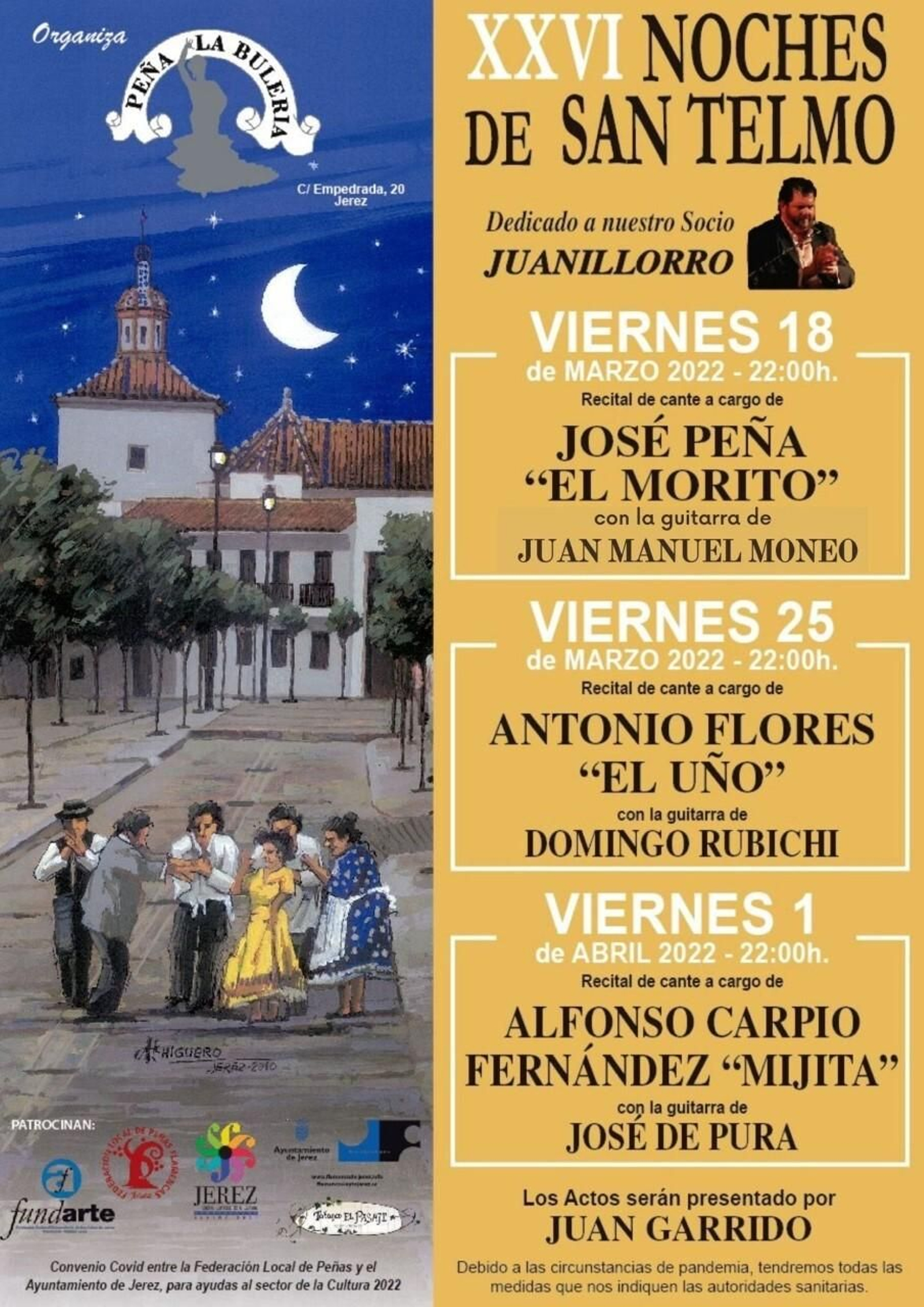 XXVI Noches de San Telmo en La Bulería