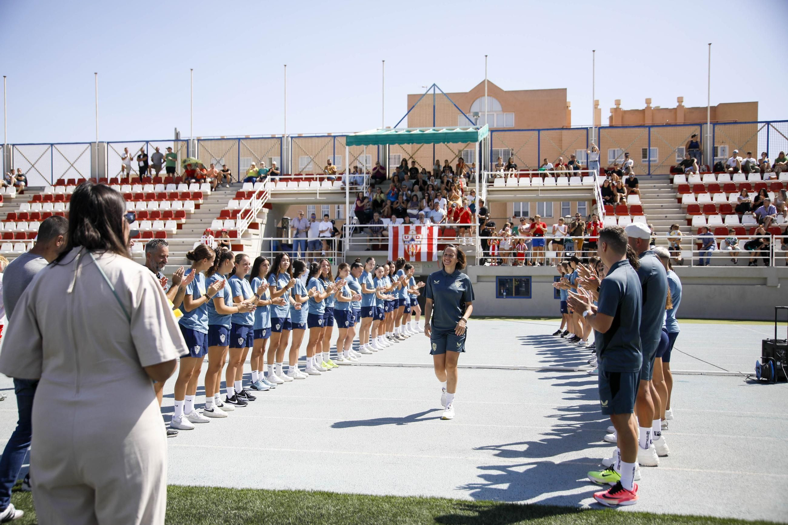 Las imágenes del partido de fútbol del Almería femenino contra el Betis B
