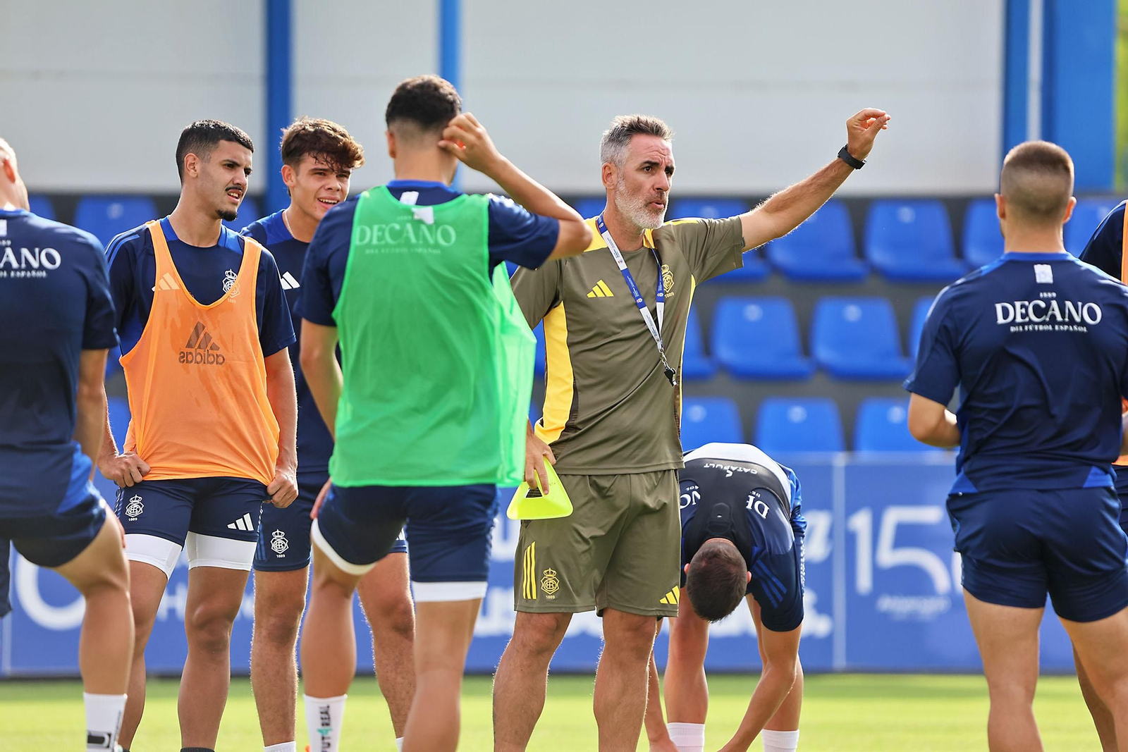 Entrenamiento del Recreativo de Huelva