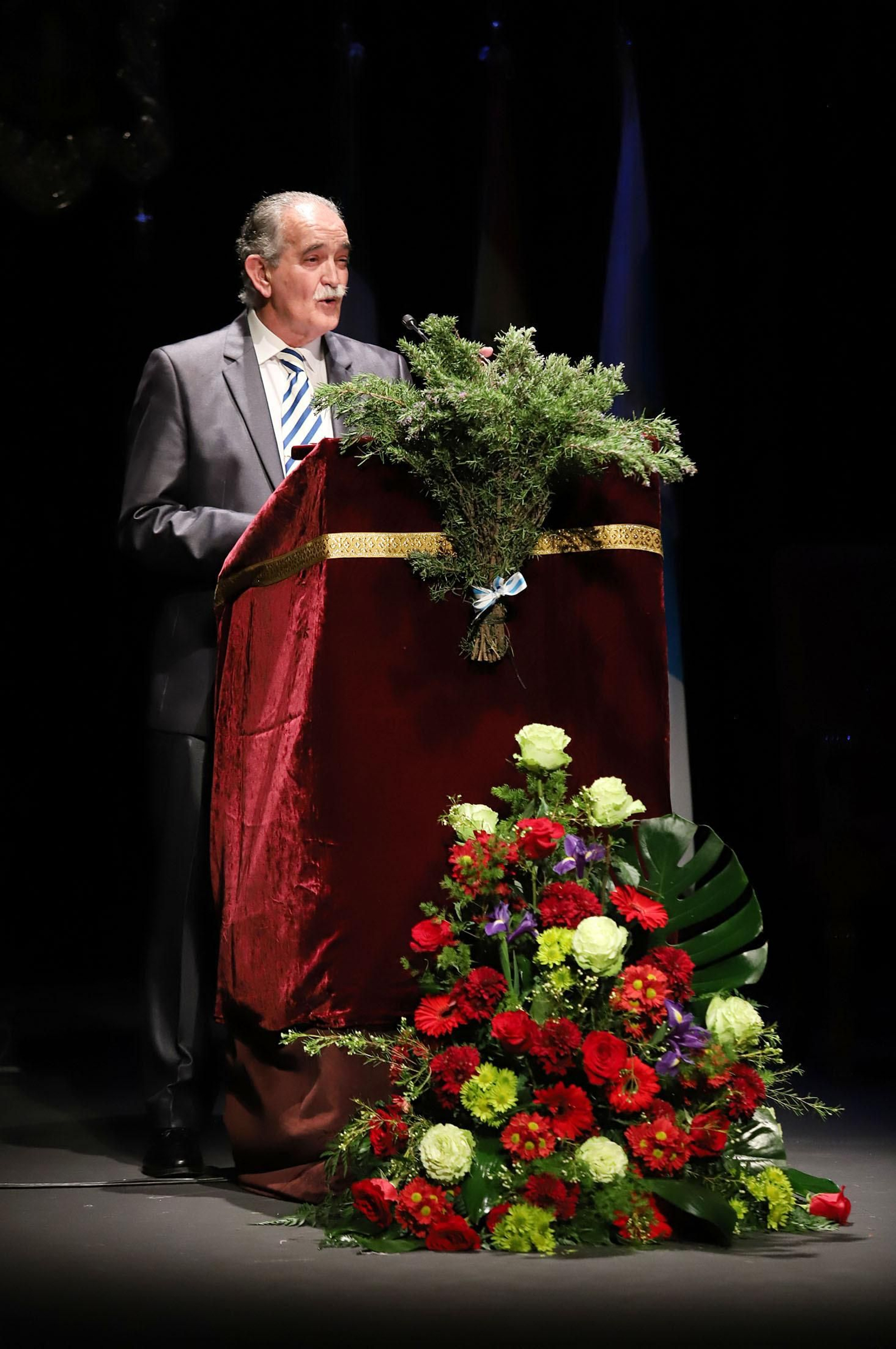 Imágenes del pregón de San Sebastián pronunciado por Manuel Correa