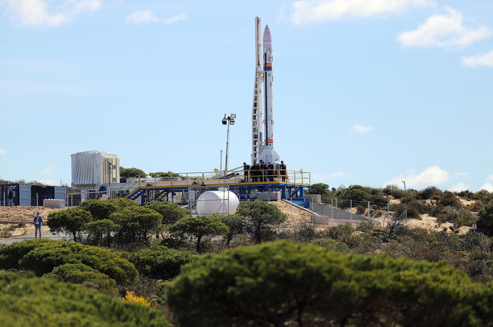 Imágenes del Cohete Miura 1