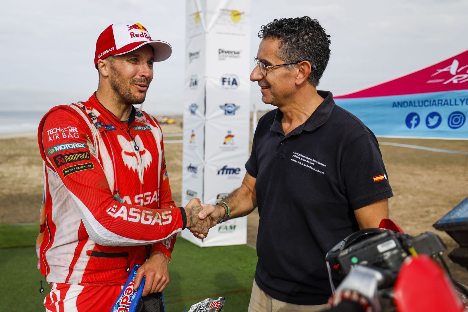 Andalucía Rally: las imágenes del 'Dakar' por tierras andaluzas