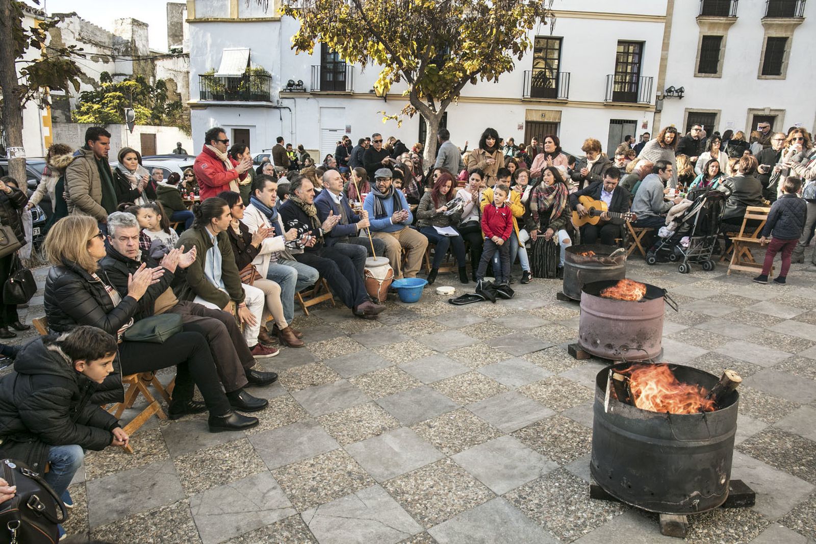 Una zambomba en Jerez.