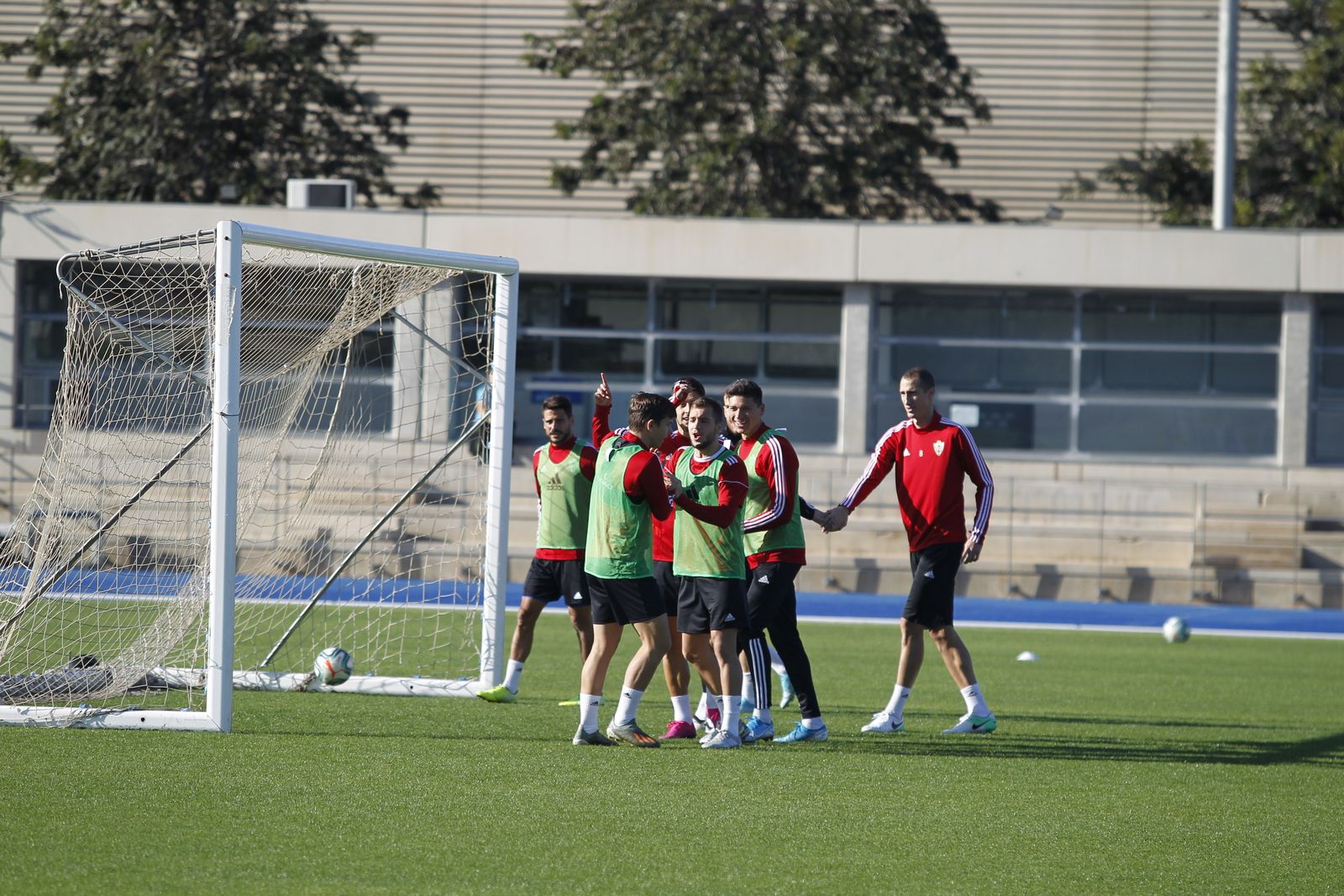 Fotogalería del entrenamiento del Almería previa al partido ante el Numancia