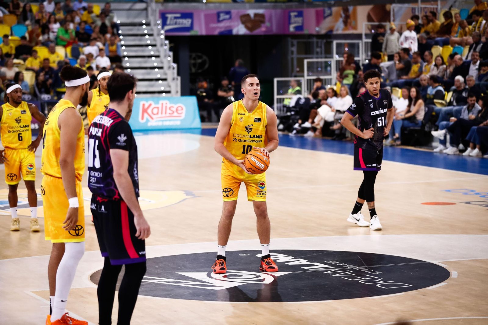 Las mejores imágenes del Gran Canaria-Covirán Granada