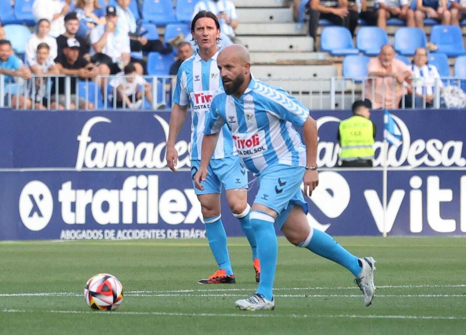 El Partido de Leyendas del Málaga CF, en imágenes