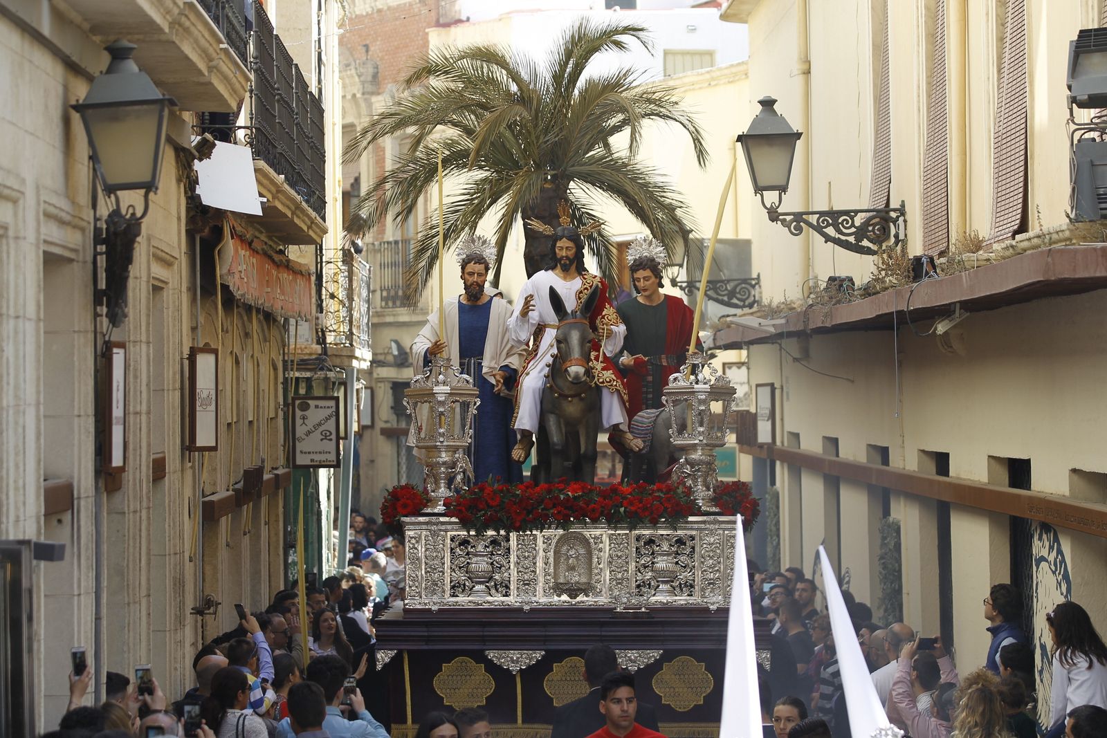 Imágenes Procesión de la Borriquita de Almería capital. Semana Santa 2019