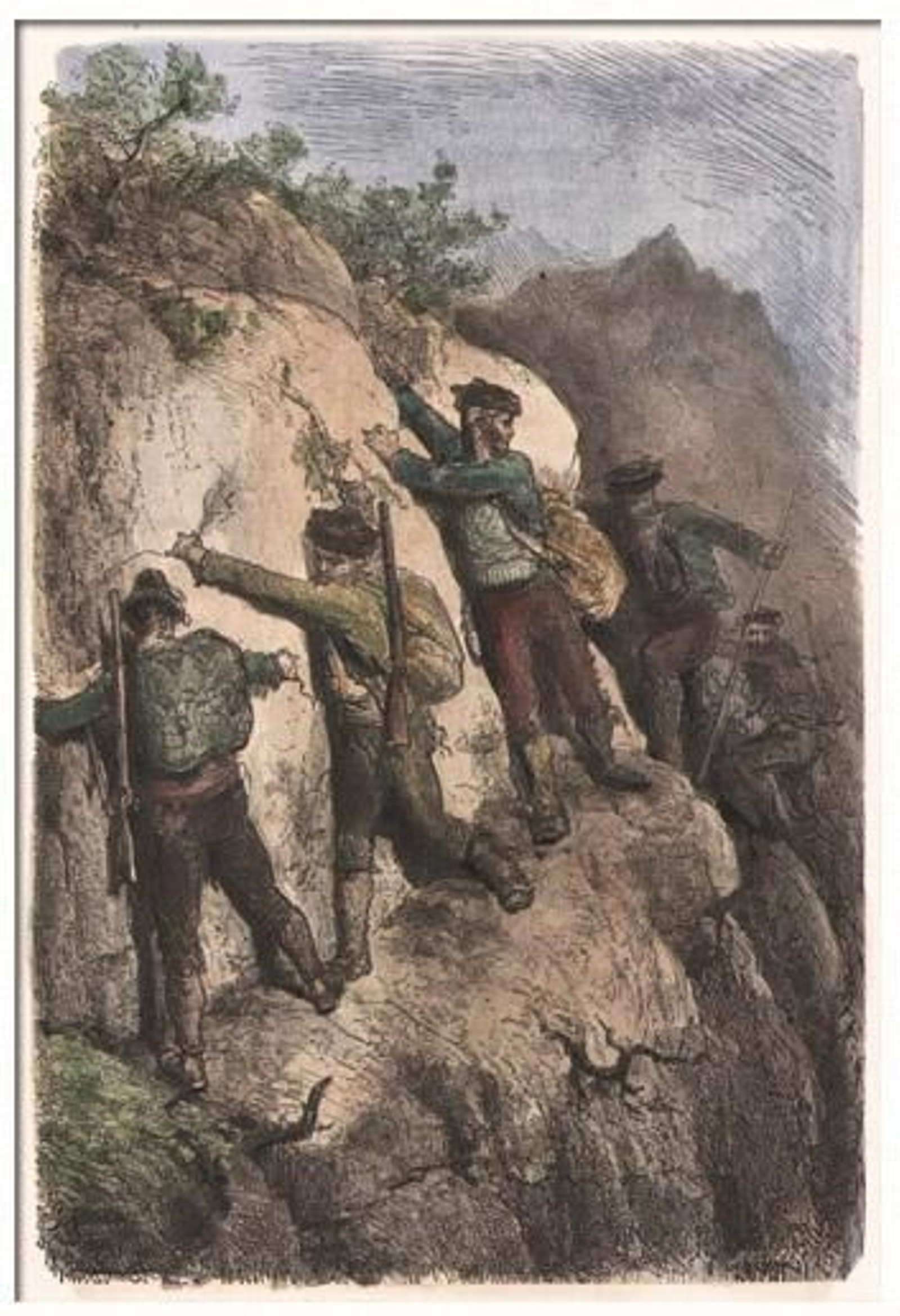 Contrabandistas de la serranía de Ronda.