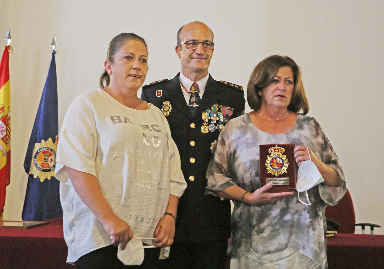 Imágenes de la celebración del patrón de la Policía Nacional