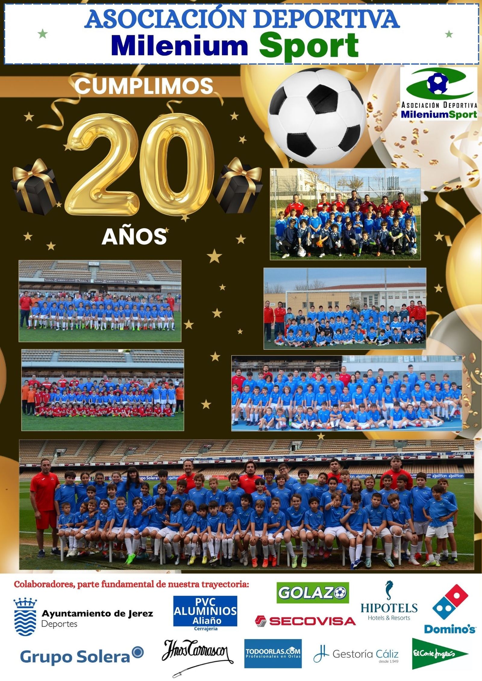 Cartel del 20 Aniversario.
