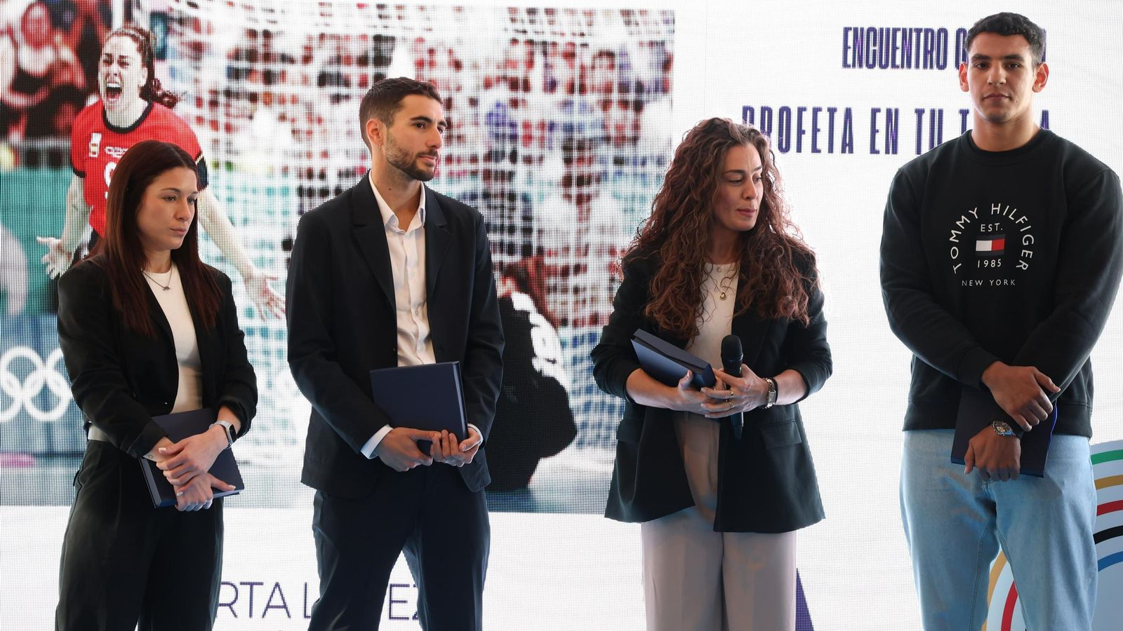 Los atletas olímpicos reconocidos