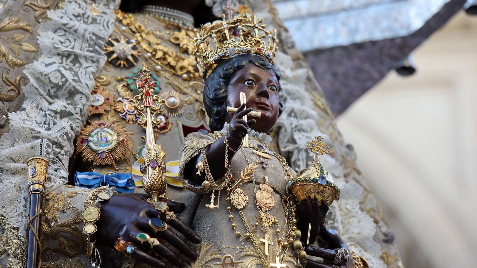 La procesión de la Patrona de Jerez en imágenes