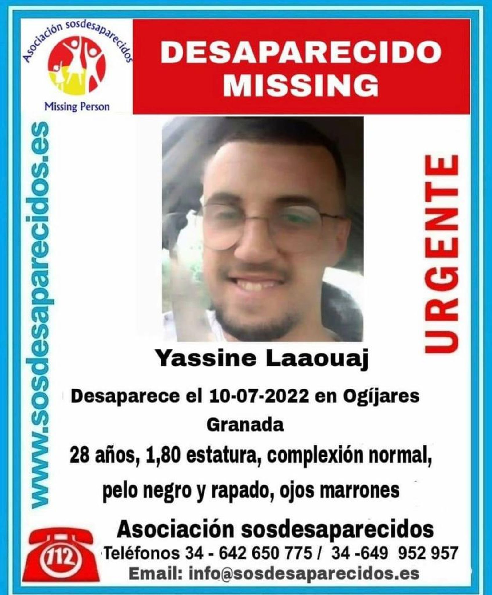 El desaparecido en julio en Granada fue localizado seis días después en Ciudad Real