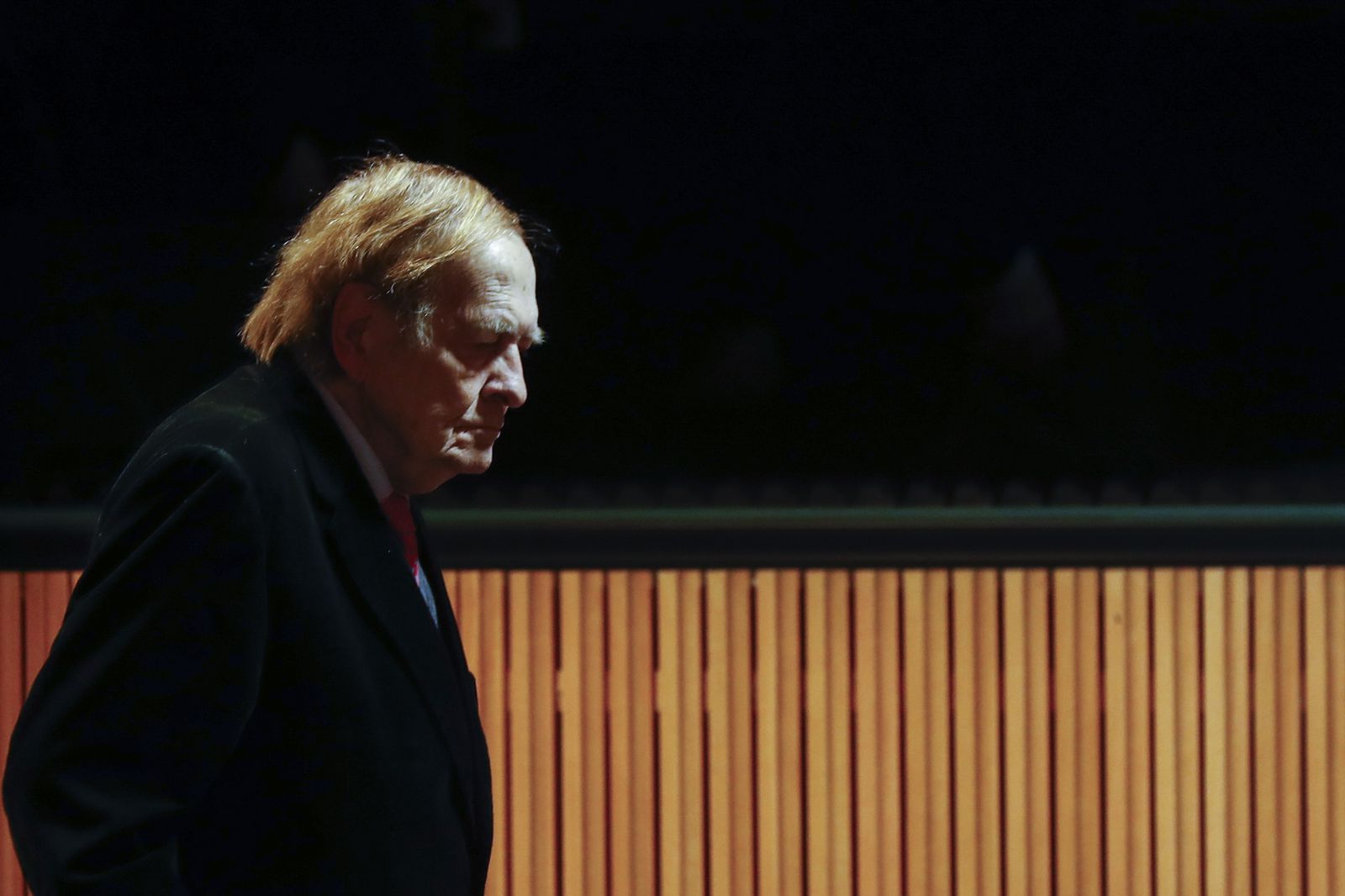 Ramón Tamames, candidato a presidente del Gobierno en la moción de censura del martes