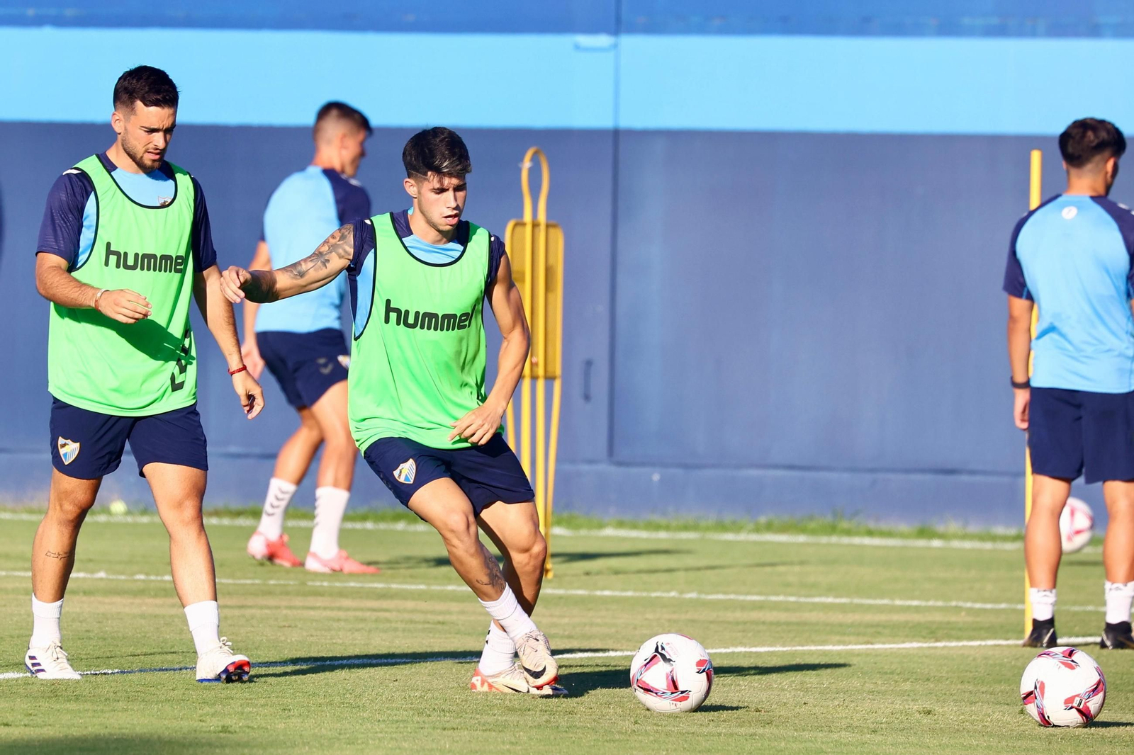 Entrenamientos Málaga CF: Comienza la preparación para el duelo ante el Córdoba CF