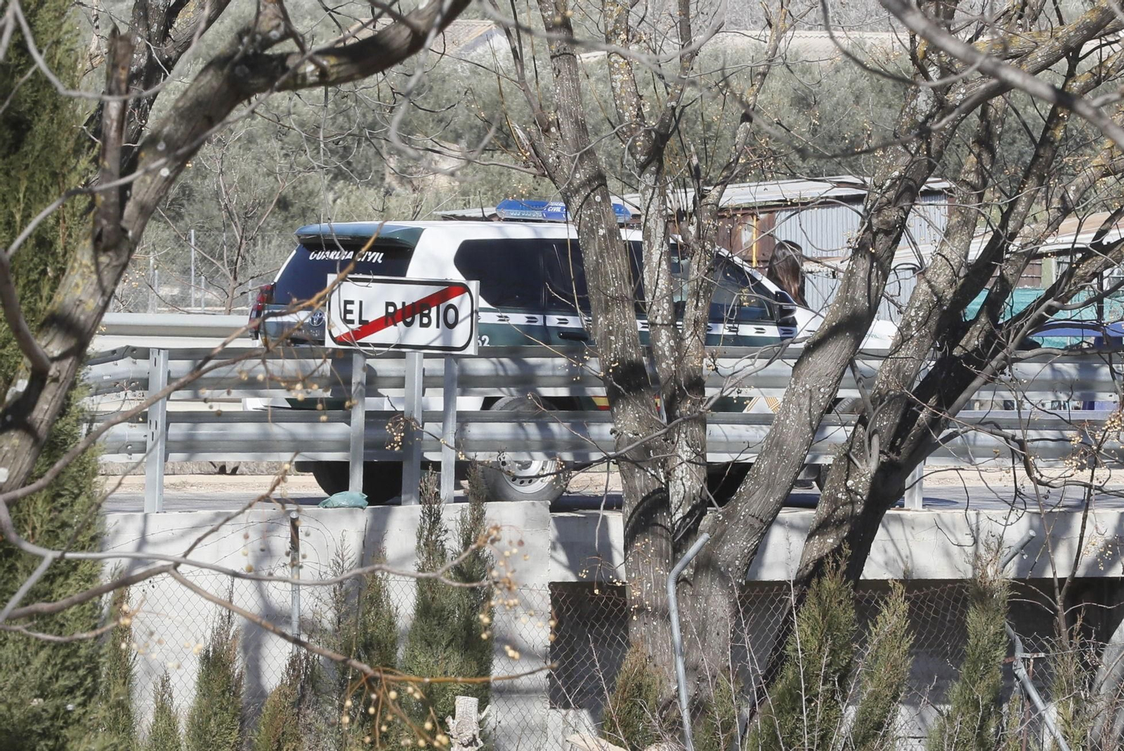 Fotos de la reconstrucción del crimen de El Rubio