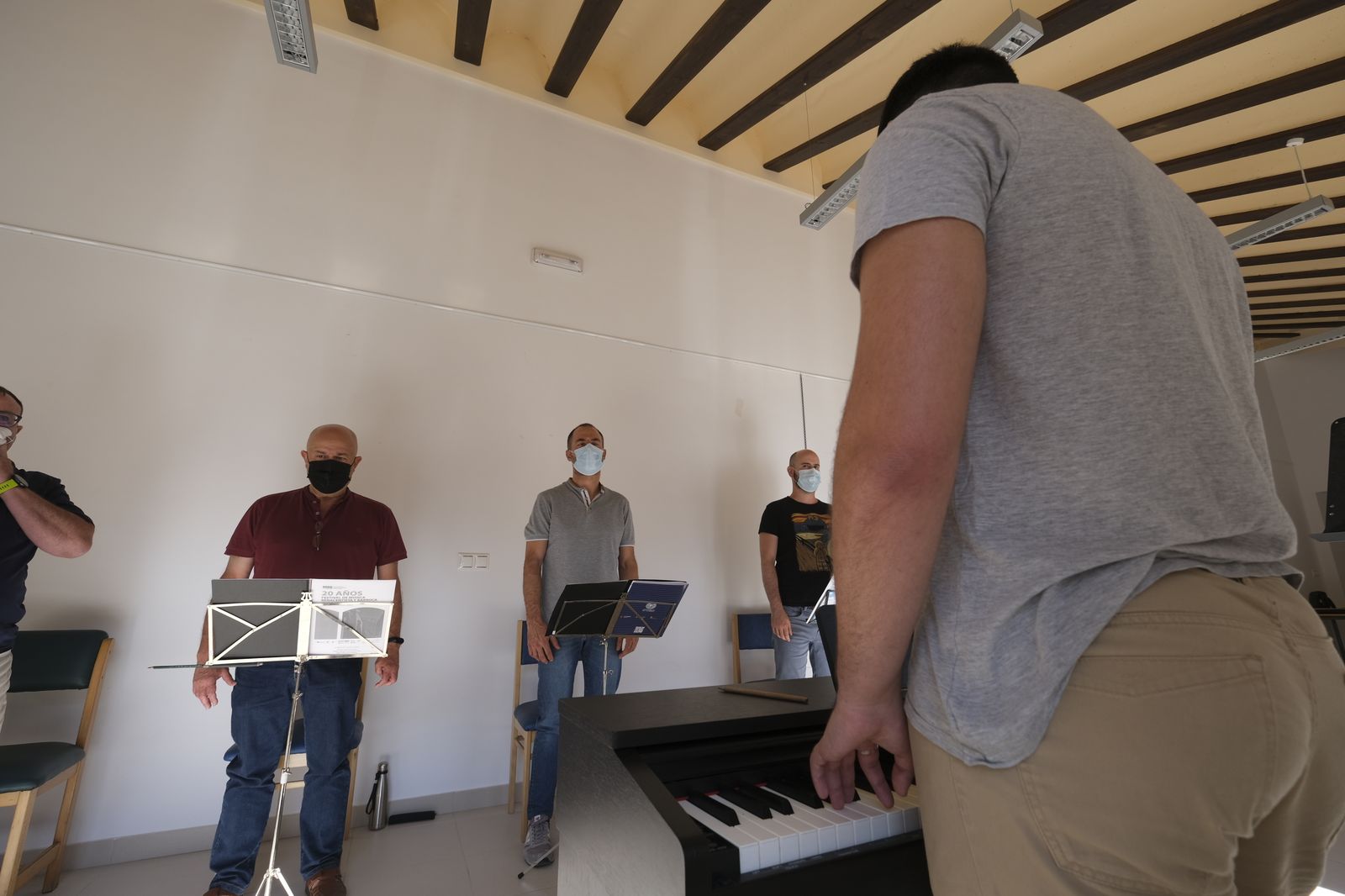 Primer día de cursos en el Festival de Música Renacentista y Barroca de Vélez Blanco 2021.